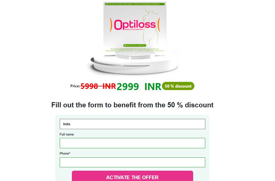 Optiloss Capsule Uses in hindi