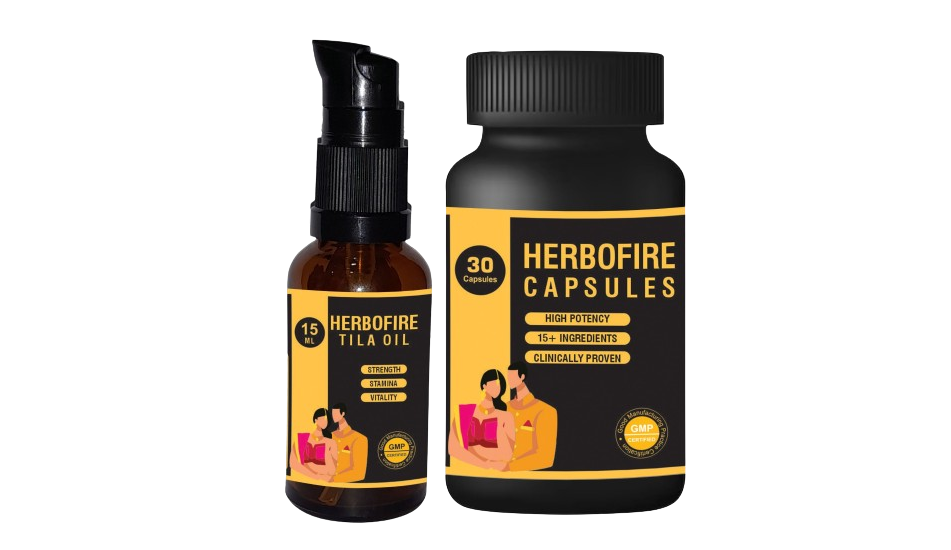 Herbofire Combo (Oil + Capsules) – Benefits & Price in India